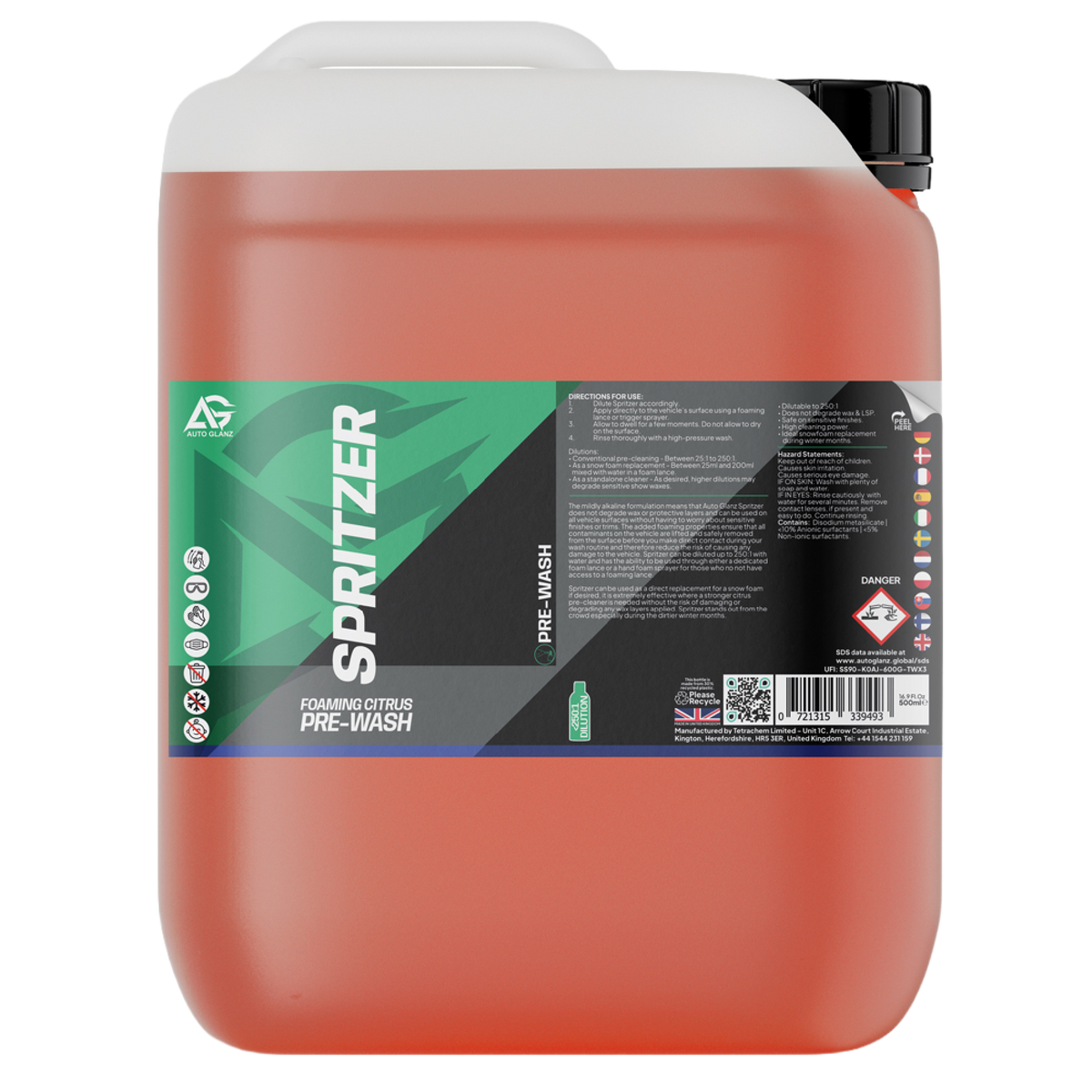 Spritzer - Citrónový predumývací prípravok